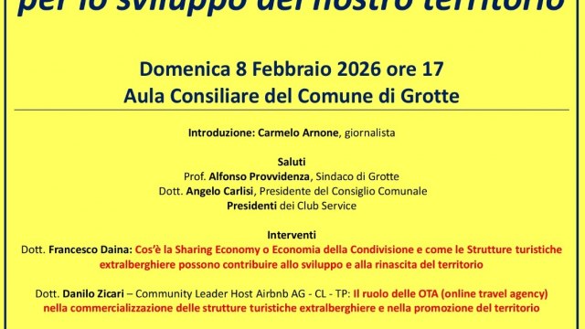 SHARING ECONOMY PER LO SVILUPPO ECONOMICO DEL NOSTRO TERRITORIO